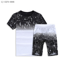 Superstarer Custom Printed Summer Men Short Sleeve T-Shirt Slim Boy Casual Suit